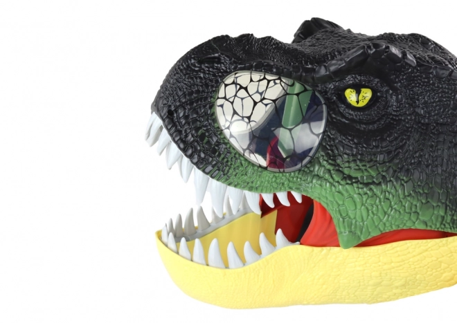 Masque de dinosaure avec sangle réglable et effets lumineux et sonores