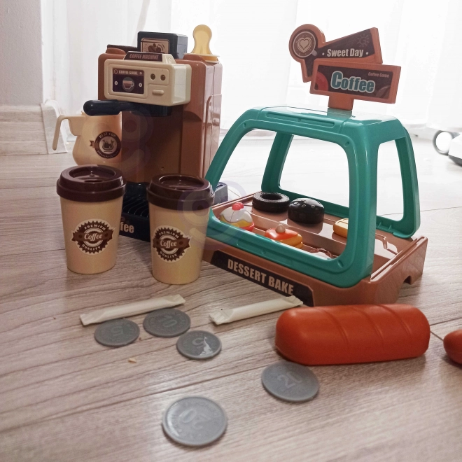 Cafetière ludique pour enfants avec accessoires WOOPIE