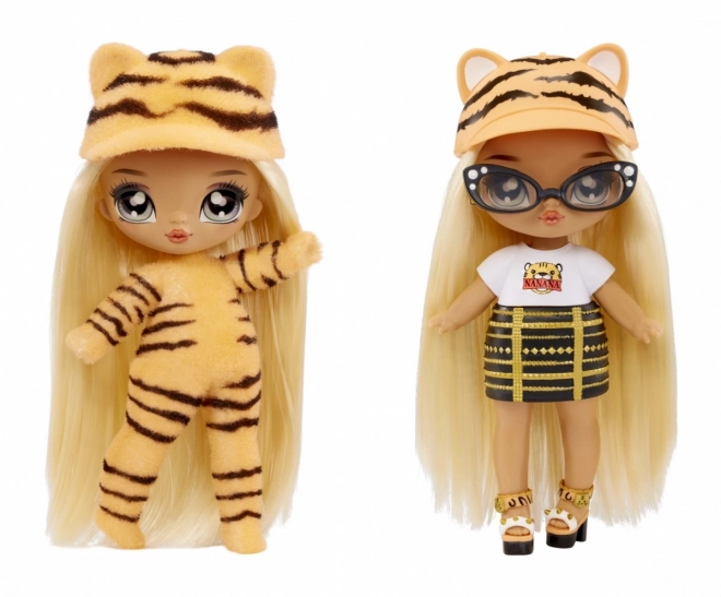 Na! Na! Na! Fille Tigre Joli Surprise Duveteuse