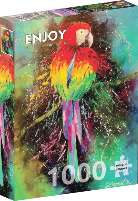 Puzzle perroquet coloré 1000 pièces