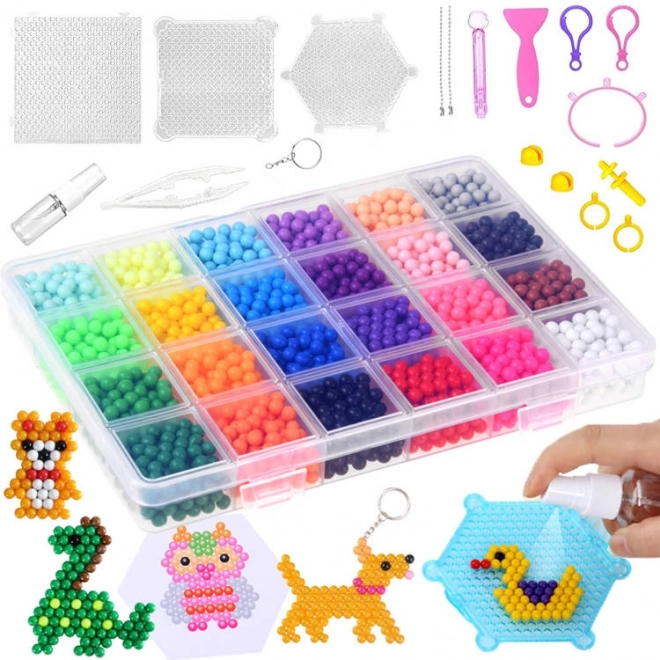 Perles Magic d'eau 24 couleurs Diy Magic ensemble créatif