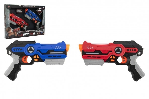 Jeu de pistolets laser pour deux joueurs