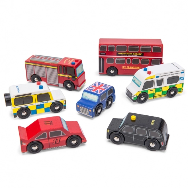 Le Toy Van Ensemble de petites voitures Londres