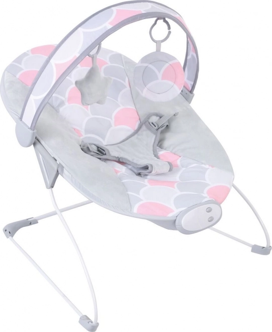 Transat vibrant pour bébé FreeON Enjoy Rose