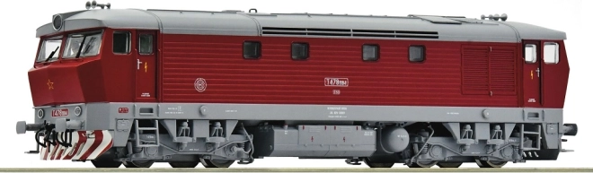 Locomotive diesel T 478 1184 « Bardotka » ČSD