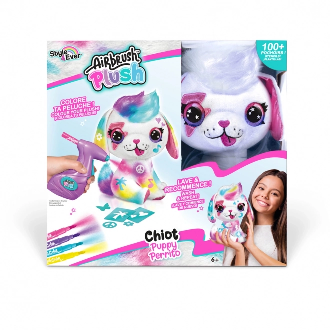Studio aérographe - petit chien