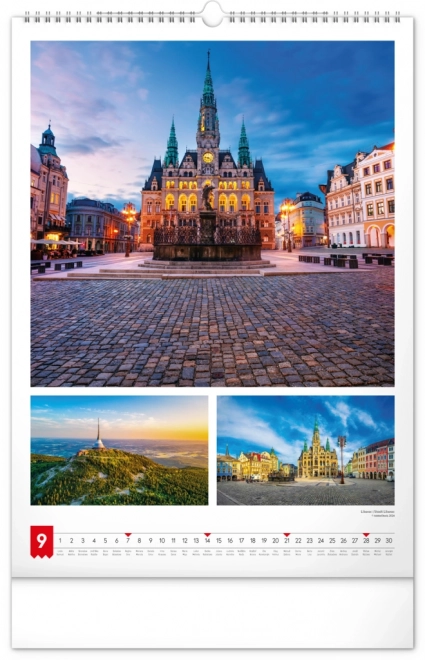 Calendrier mural Ma Patrie 2025, 33 × 46 cm
