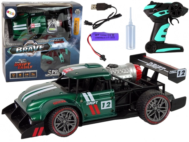 Voiture de sport télécommandée R/C 1:16 – zelené