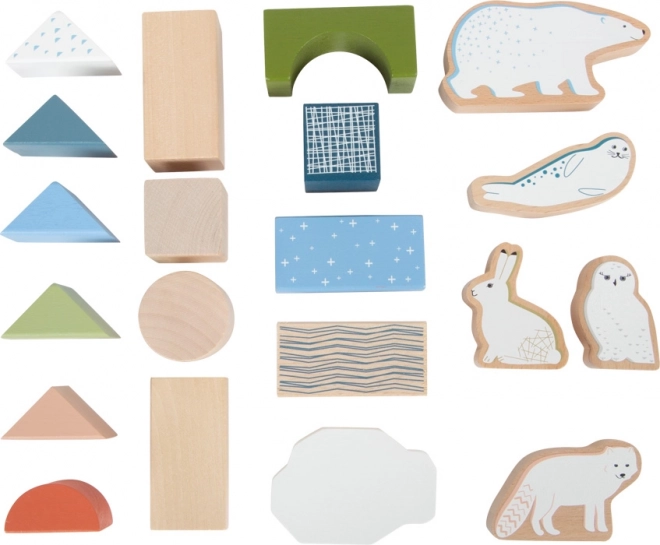 Small Foot Blocs en Bois "Arctic"