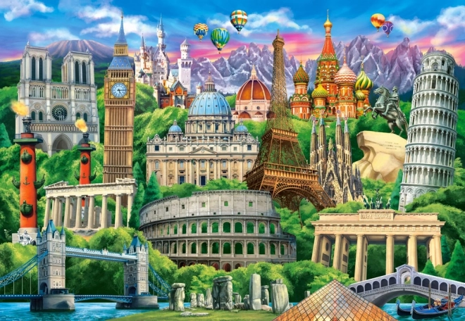 Puzzle Architecture 1000 pièces