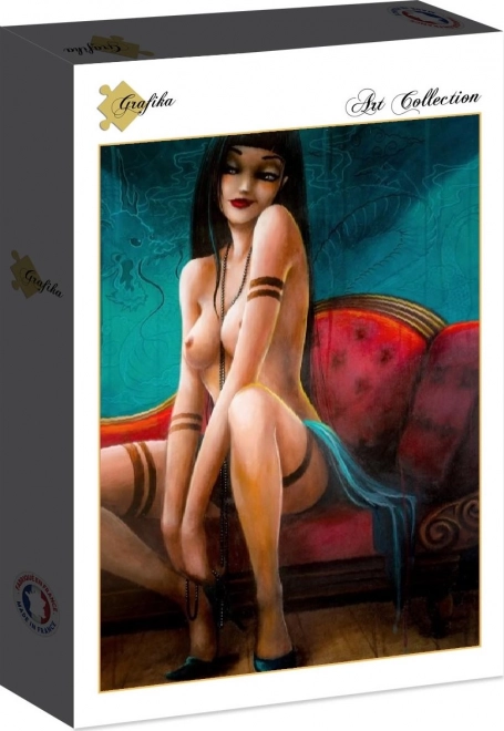Puzzle Misstigri: Mademoiselle dragon 1000 pièces