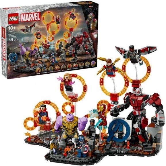 lego marvel avengers: endgame – bataille ultime set de construction
