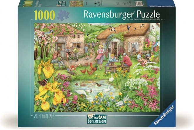 Puzzle Café Fermier dans la Vallée de Ravensburger