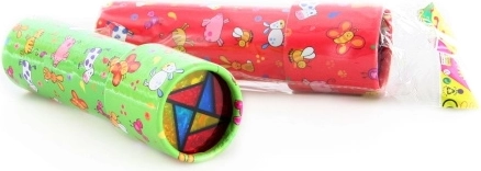 Kaléidoscope coloré 16 cm