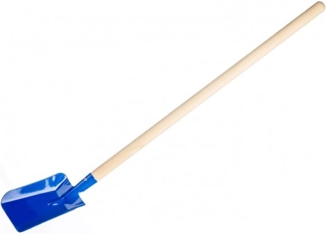 Pelle pour enfant avec manche en bois 80 cm – Bleu