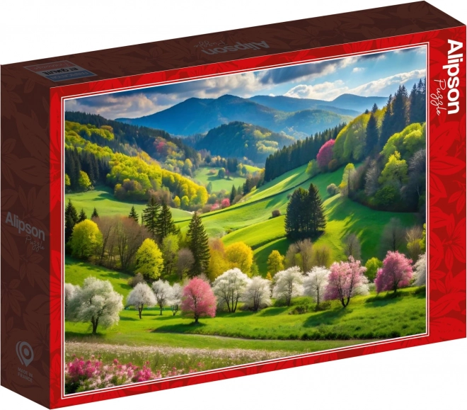 Puzzle Promenade de Printemps 500 pièces