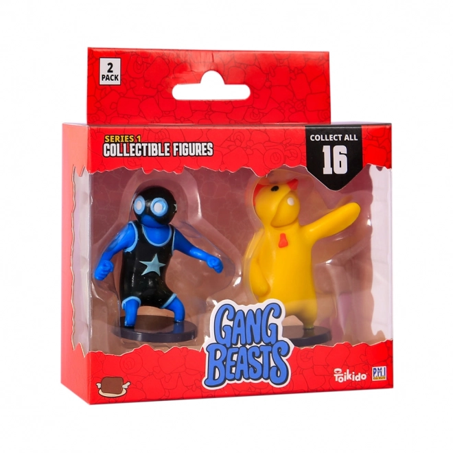 figurines de collection Gang Beasts 2 pack série 1