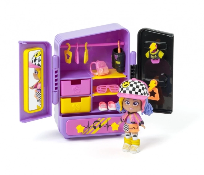 KookyLoos Mel ensemble de jeu - garde-robe pour poupées