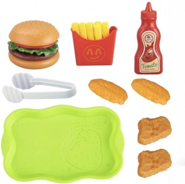 Ensemble d’aliments de jeu PLEJO - Hamburger