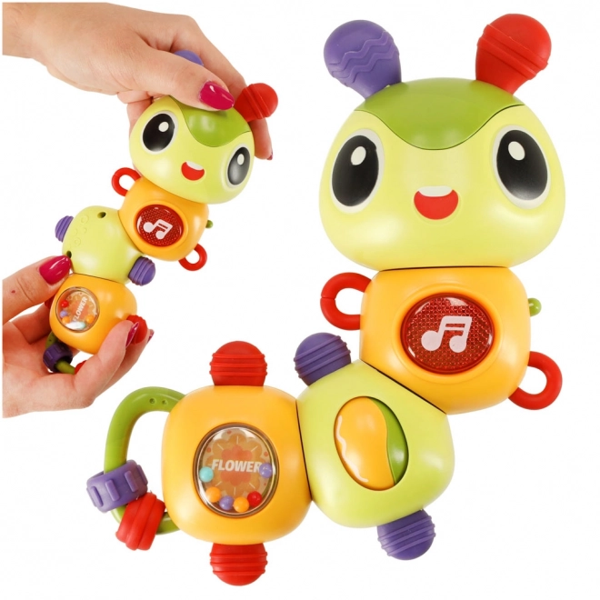 Chenille musicale électronique avec lumières