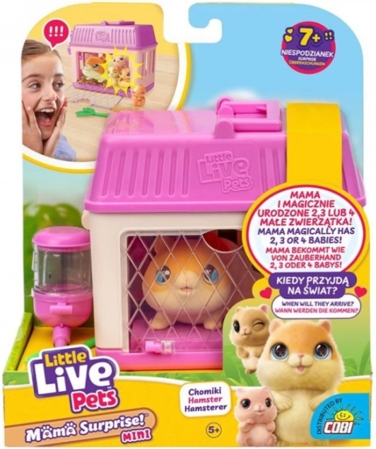 Figurine Little Live Pets - Maman Surprise Mini hamster