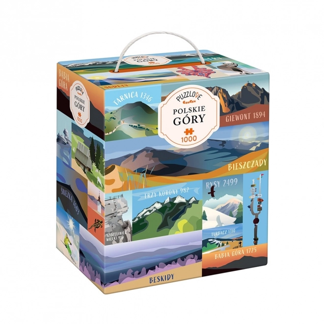 Puzzle Puzzlove Montagnes Polonaises 1000 pièces