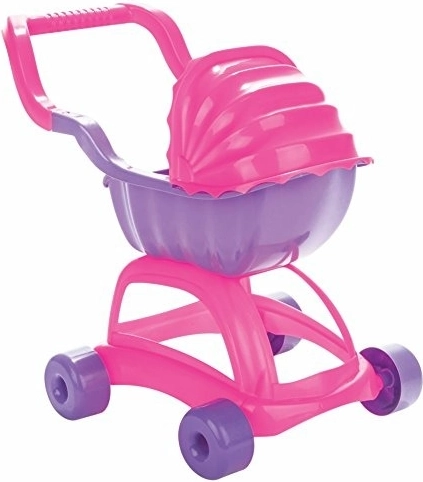 Poussette en plastique avec capote