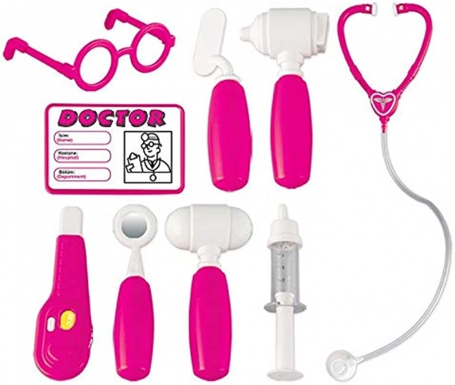 Malette de docteur rose