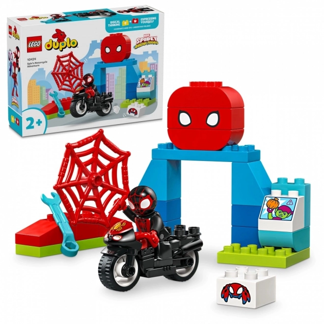 LEGO DUPLO Spidey et les aventures à moto