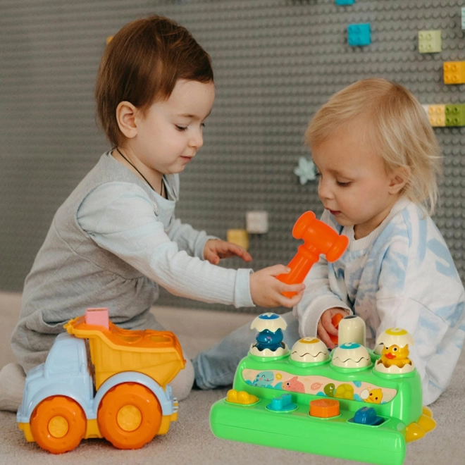 Jeu interactif avec marteau Crocodile pour enfants 18m+