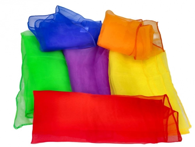 Ensemble de foulards de jonglage 6 pcs