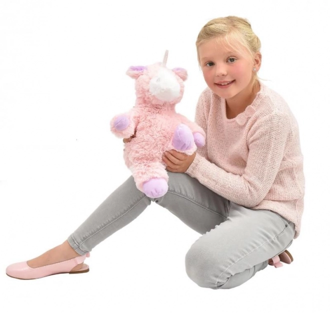 Peluche pour micro-ondes - licorne