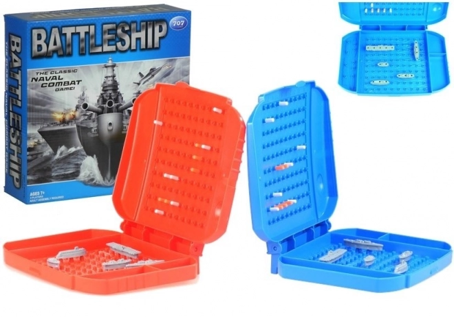 Jeu de stratégie avec bateaux Bataille Navale 2 Valisettes