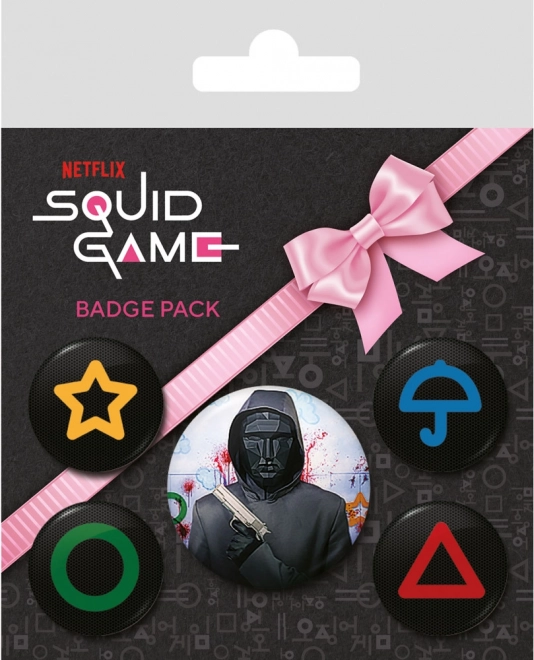 Set d’insignes SQUID GAME (5 pcs)