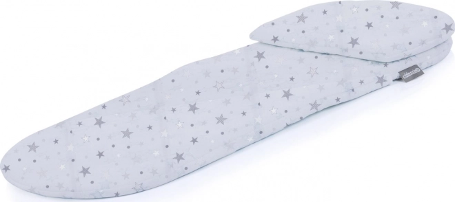 CHIPOLINO Matelas pour poussette Platinum, étoiles grises