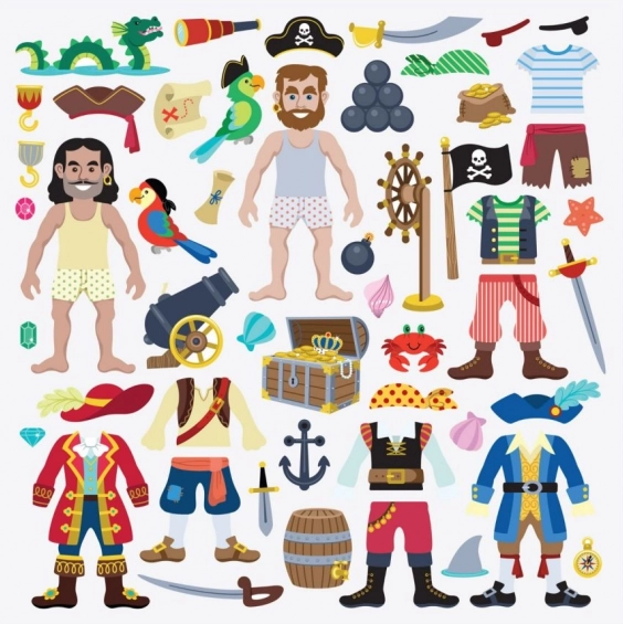 Riches motifs de pirates