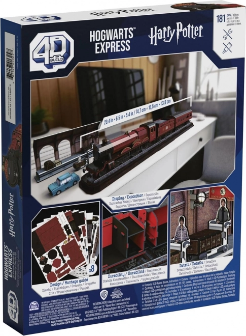 4D BUILD Puzzle 3D Harry Potter : Express de Poudlard 181 pièces