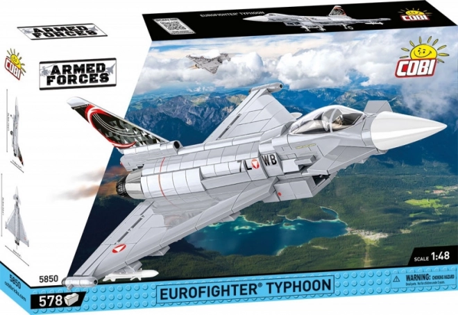 COBI 5850 Forces Armées Eurofighter Typhoon Autriche, 1:48, 578 p