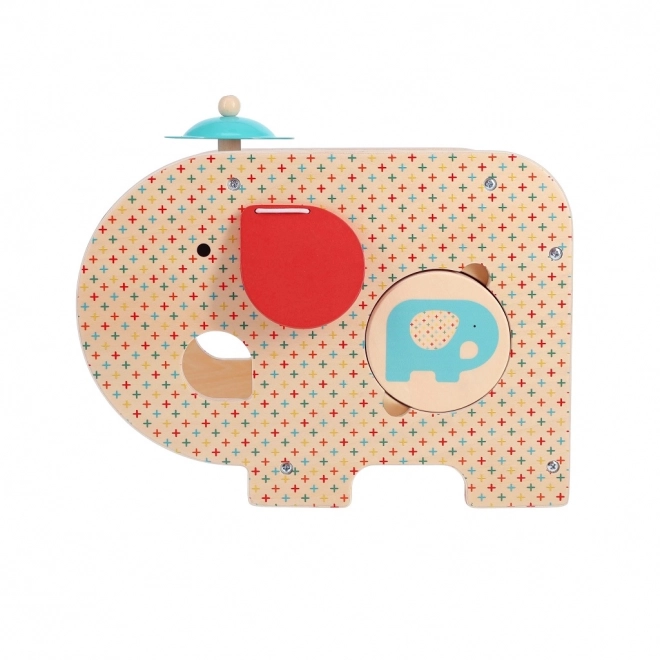 Éléphant musical en bois 5 en 1 Petit Collage