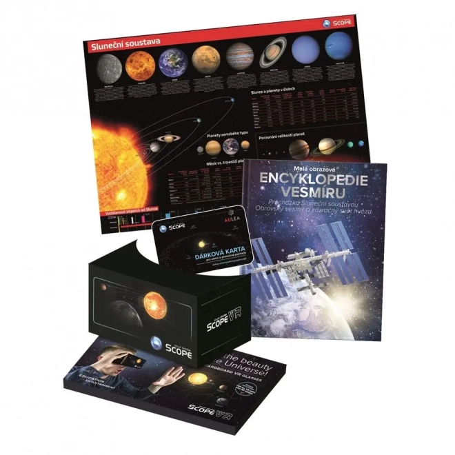Guide interactif de l'univers 5-en-1 3D en boîte 33x26x6cm