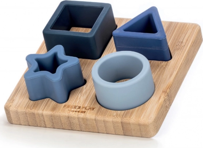 Free2PLAY Jeu d'Encastrement Formes, bleu