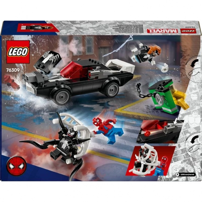 Kit de construction Spider-Man vs Muscle Car de Venom