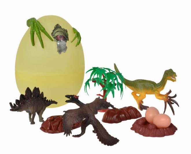 Oeuf de Dino avec accessoires, 3 types, DP6