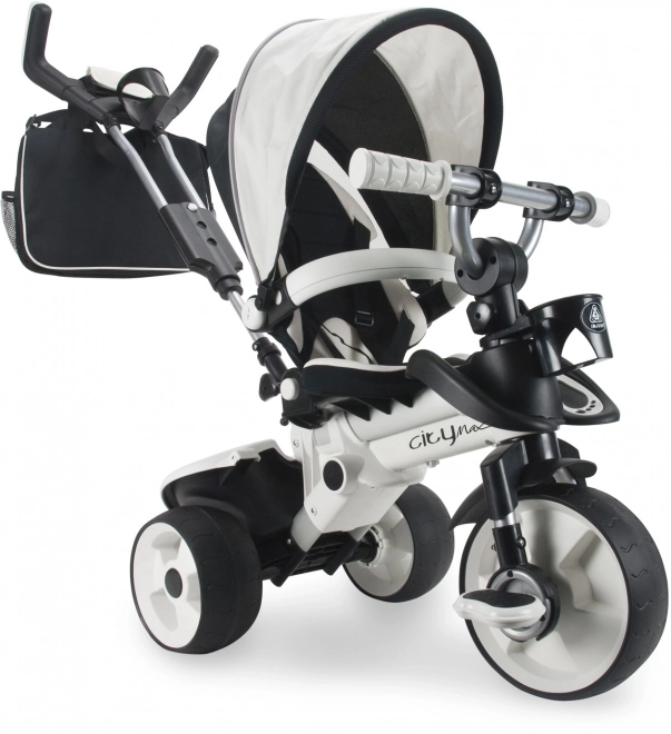 Tricycle évolutif pour enfants avec pédales et barre de direction City Max