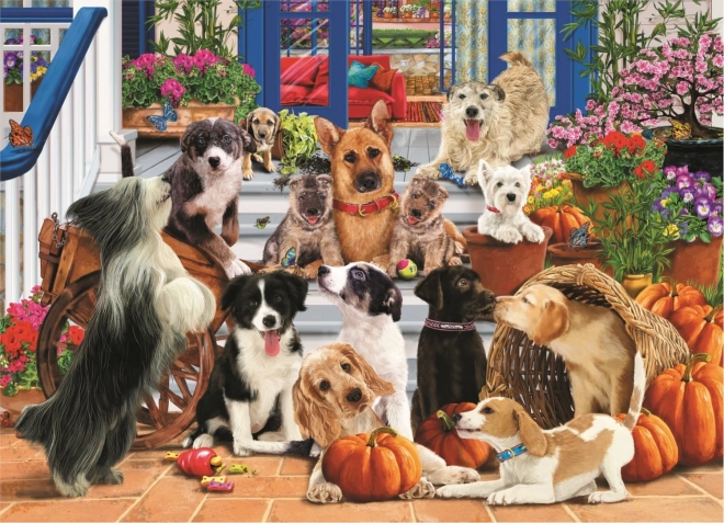 Puzzle en bois TREFL Wood Craft Origin Amitié canine 1000 pièces