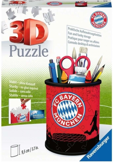 Ravensburger puzzle 3D pot à crayons FC Bayern Munich 57 pièces