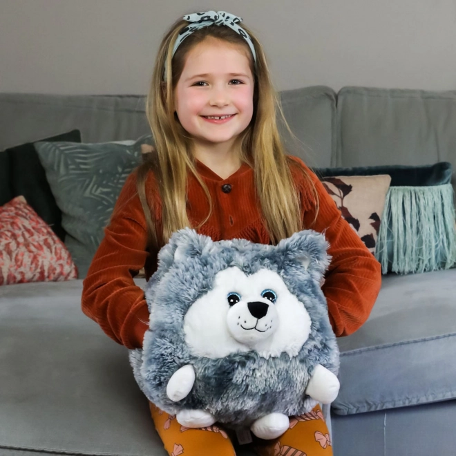 Cozy Noxxiez HW702 Husky - coussin en peluche chauffant 3 en 1