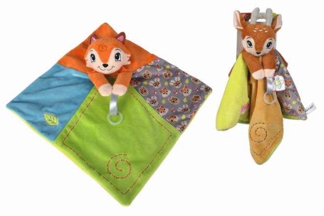 Design mignon de cerf et de renard
