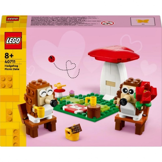 Lego Iconic pique-nique romantique hérisson