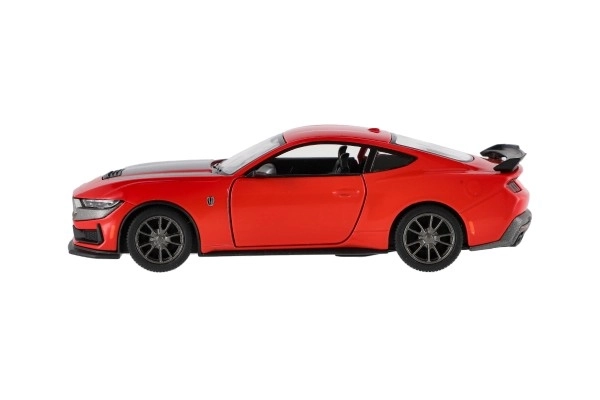 Voiture Kinsmart 2024 Ford Mustang Dark Horse 1:38 métal/plastique 12,5cm 4 couleurs à remontoir 12pcs en boîte
